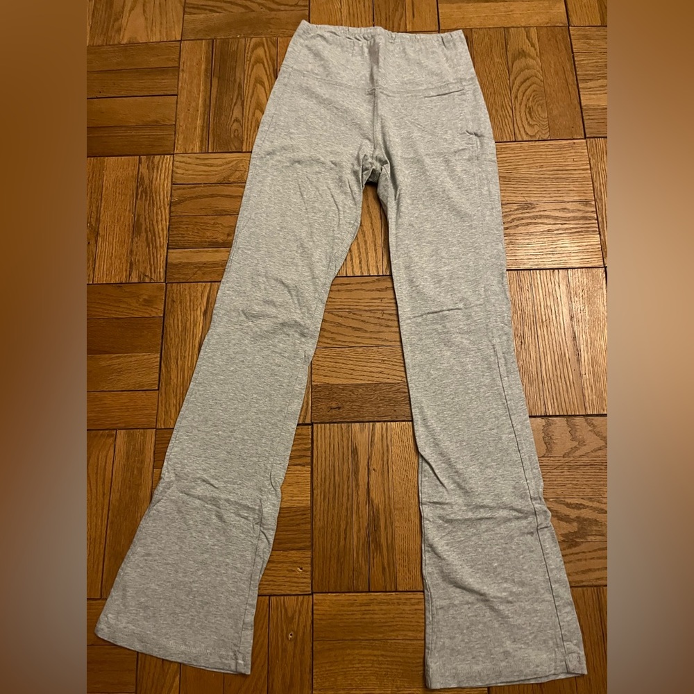 Pacsun heather gray small flare leggings